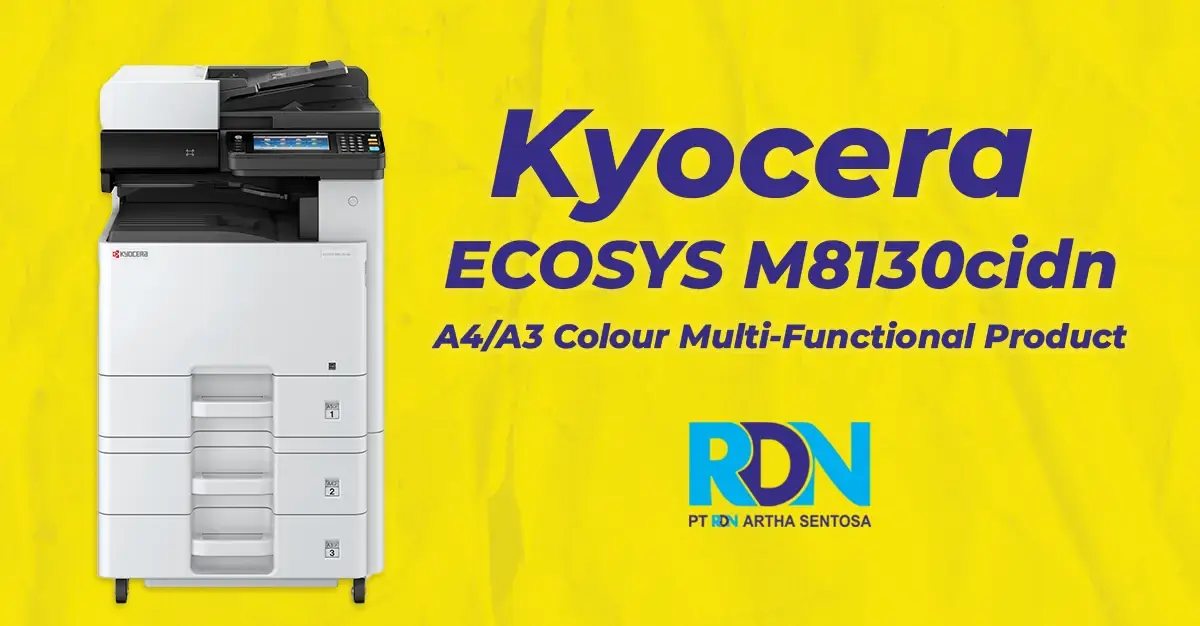 Mesin Fotokopi Kyocera ECOSYS M8130cidn A4/43 Colour Multi-Functional Product