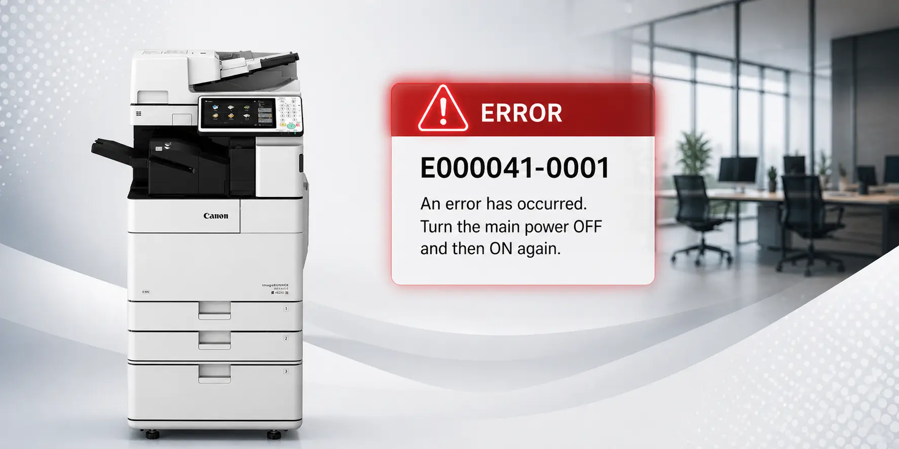 Arti Kode Error Pada Mesin Fotocopy dan Cara Mengatasinya